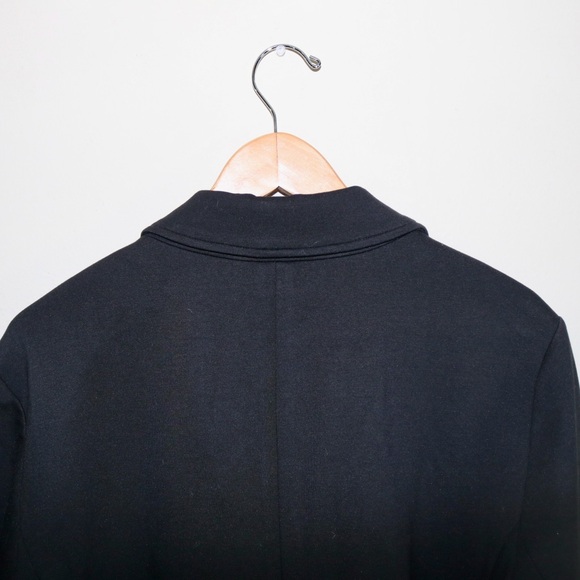 NEW! Spanx Ponte Asymmetric Tailored Blazer in Black - Picture 7 of 13